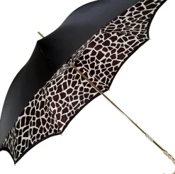 Animalier giraffato - Ombrello elegante e impreziosito da 14 grandi cr