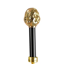 Artistic Paisley Umbrella with Luxurious "The Four Noble Truths" Handl