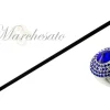 Bastone con cristalli zaffiro