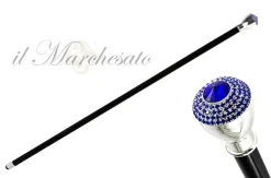 Bastone con cristalli zaffiro