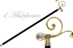 Bastone da passeggio da collezione bello con cristallo Swarovski