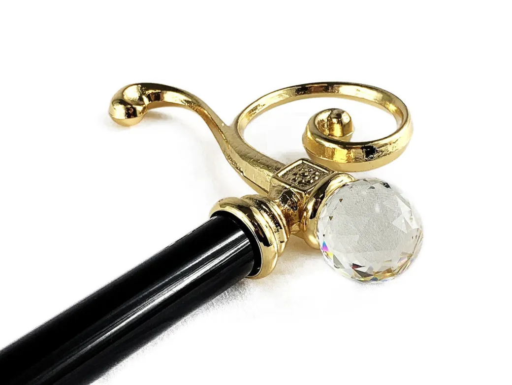 Bastone da passeggio da collezione bello con cristallo Swarovski