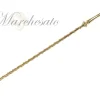Bastone da passeggio 24k placcato oro di lusso con cristalli Siam