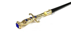 Bastone di lusso con manico Spada