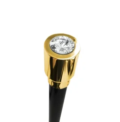 Bastone lussuoso da cerimonia placcato oro 24K
