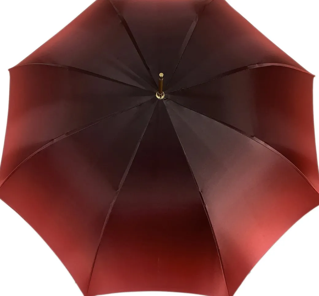 Beautiful Red Women's Umbrella con Stampato Peacock Design Hight Quality Luxury Umbrella