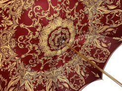 Beautiful Red Women's Umbrella con Stampato Peacock Design Hight Quality Luxury Umbrella