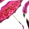 Beautifull ombrello di tucano di baldacchino doppio in una fucsia di pendenza lussuosa ombrello alla moda