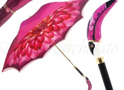 Beautifull ombrello di tucano di baldacchino doppio in una fucsia di pendenza lussuosa ombrello alla moda
