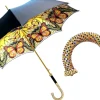 Bellissimo ombrello a doppio baldacchino con design a farfalla