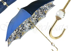 Bellissimo Ombrello con Sfera di Cristallo Swarovski