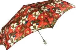 Bellissimo Ombrello Pieghevole Con Motivo A Fiori