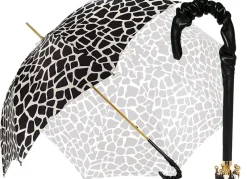 Bianco e nero - Ombrello da donna classico