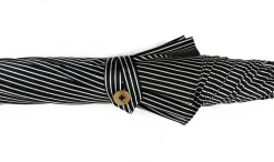 Black&White ombrello in Legno Malacca curvato amano