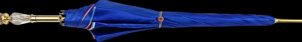 Blu fantastico con design di corallo "35fili"