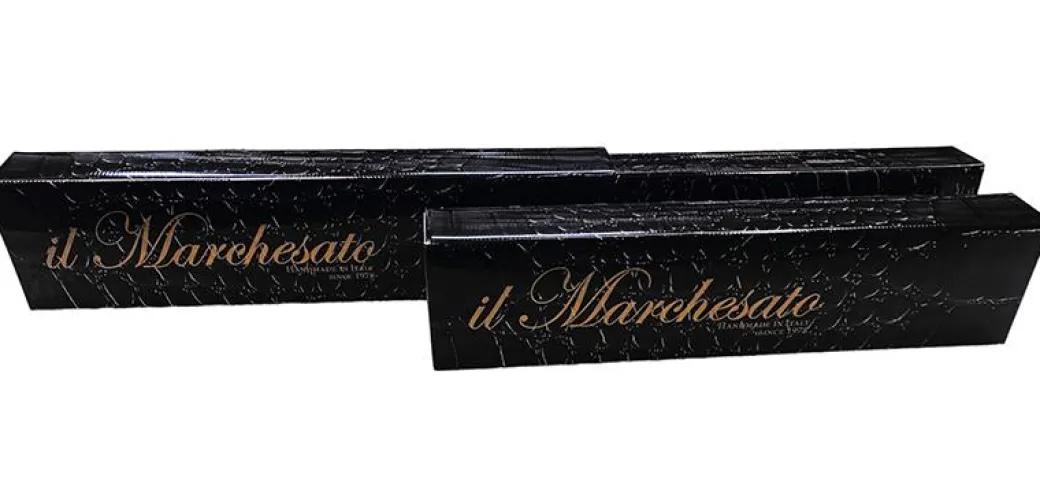 Classico ombrello con fantasia astratta e leopardata