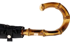 Classico ombrello da uomo con manico Bamboo - Ombrello artigianale
