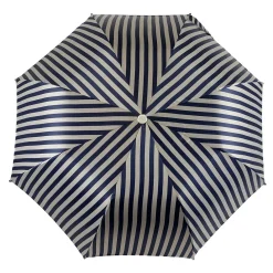 Collezione pieghevole da uomo a righe grigio e blu