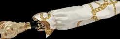 Crema elegante con cane smaltato