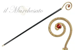 Curl walking bastone con cristalli