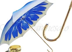 Dahlia Blue Double Canopy - Ombrello da donna alla moda Ombrello alla moda da ilMarchesato