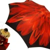 Dalia rossa - Ombrello da donna di lusso
