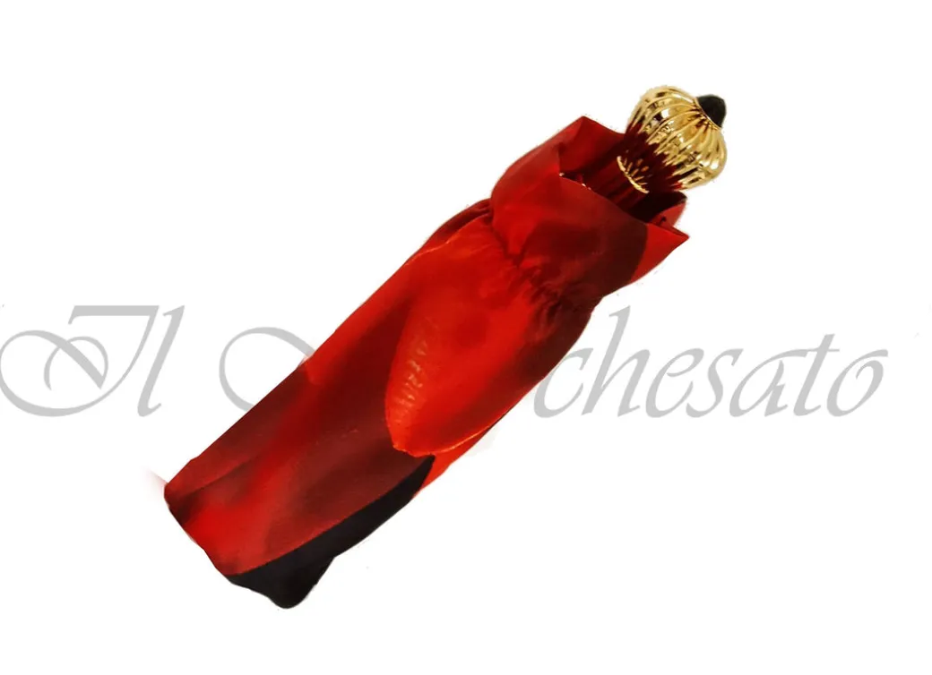Dalia rossa - Ombrello da donna di lusso