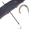 Design esclusivo ombrello con manico argento placcato