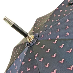 Design esclusivo ombrello con manico argento placcato