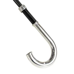 Design esclusivo ombrello con manico argento placcato