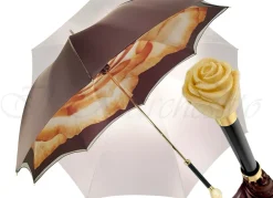 Doppio tessuto da Donna con stampa Rosa grande