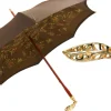 Double Cloth Men's Umbrella - 24K Goldplated handle