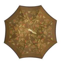 Double Cloth Men's Umbrella - 24K Goldplated handle
