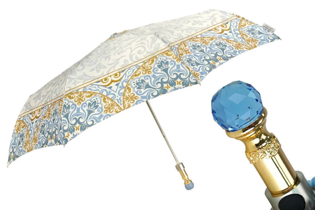 Elegant folding ladies umbrella
