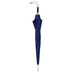 Elegant men's umbrella with silverplated 925 handle