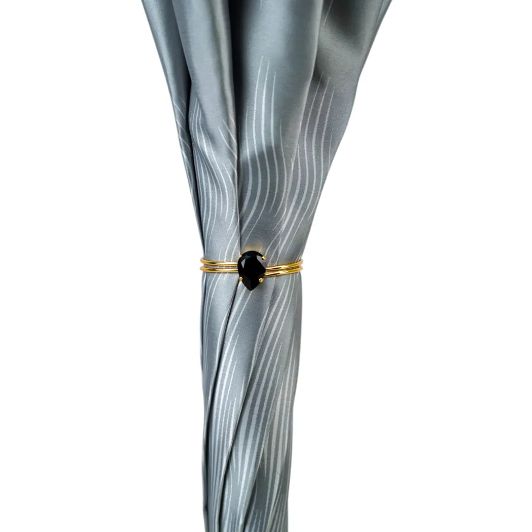 Elegant Umbrella with Gold-Plated Lion Handle – Limited Edition