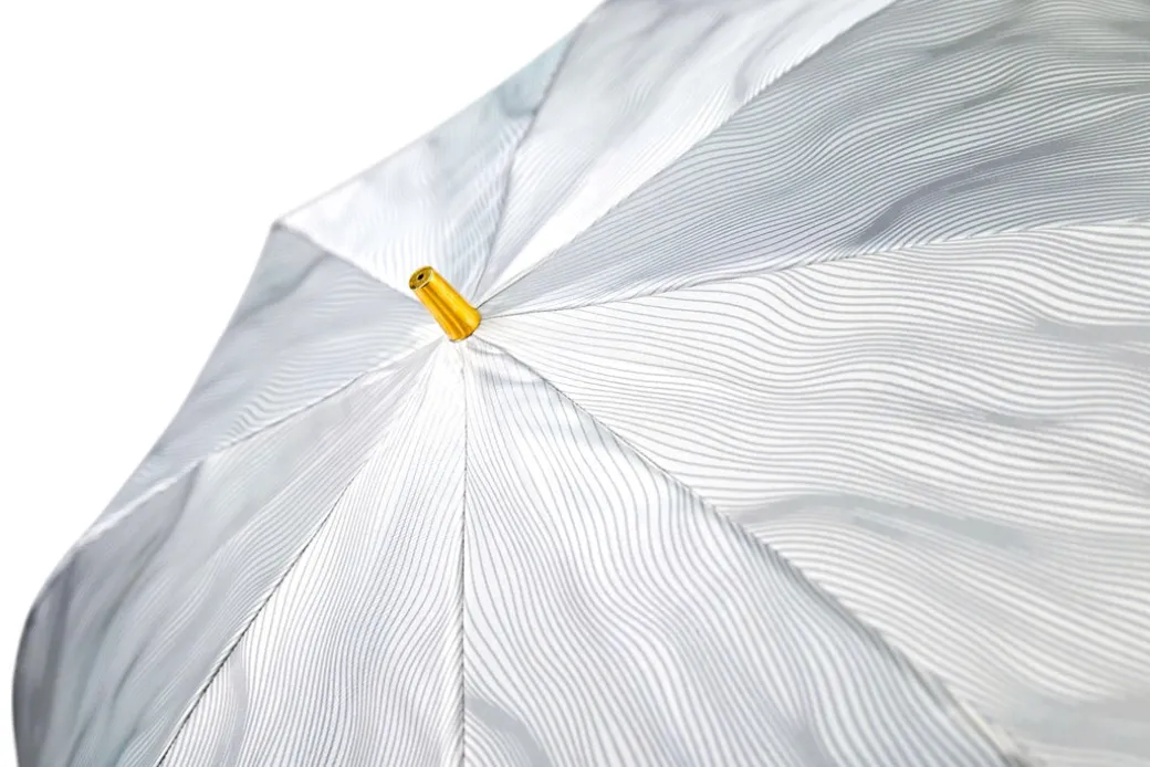 Elegant Umbrella with Gold-Plated Lion Handle – Limited Edition
