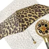 Elegante disegno leopardo con impugnatura filigrana