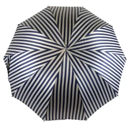 Elegante ombrello blu e grigio a righe - Esclusivo ilMarchesato