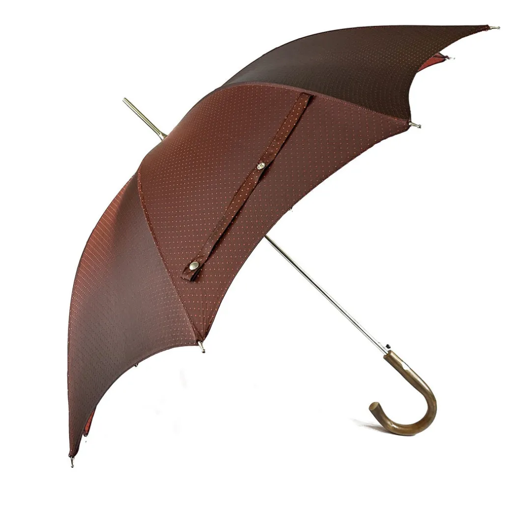 Elegante ombrello bordeaux Automatico