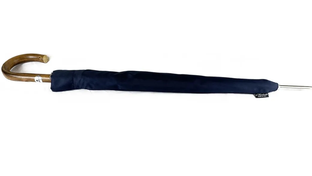 Elegante ombrello da uomo Blu navy