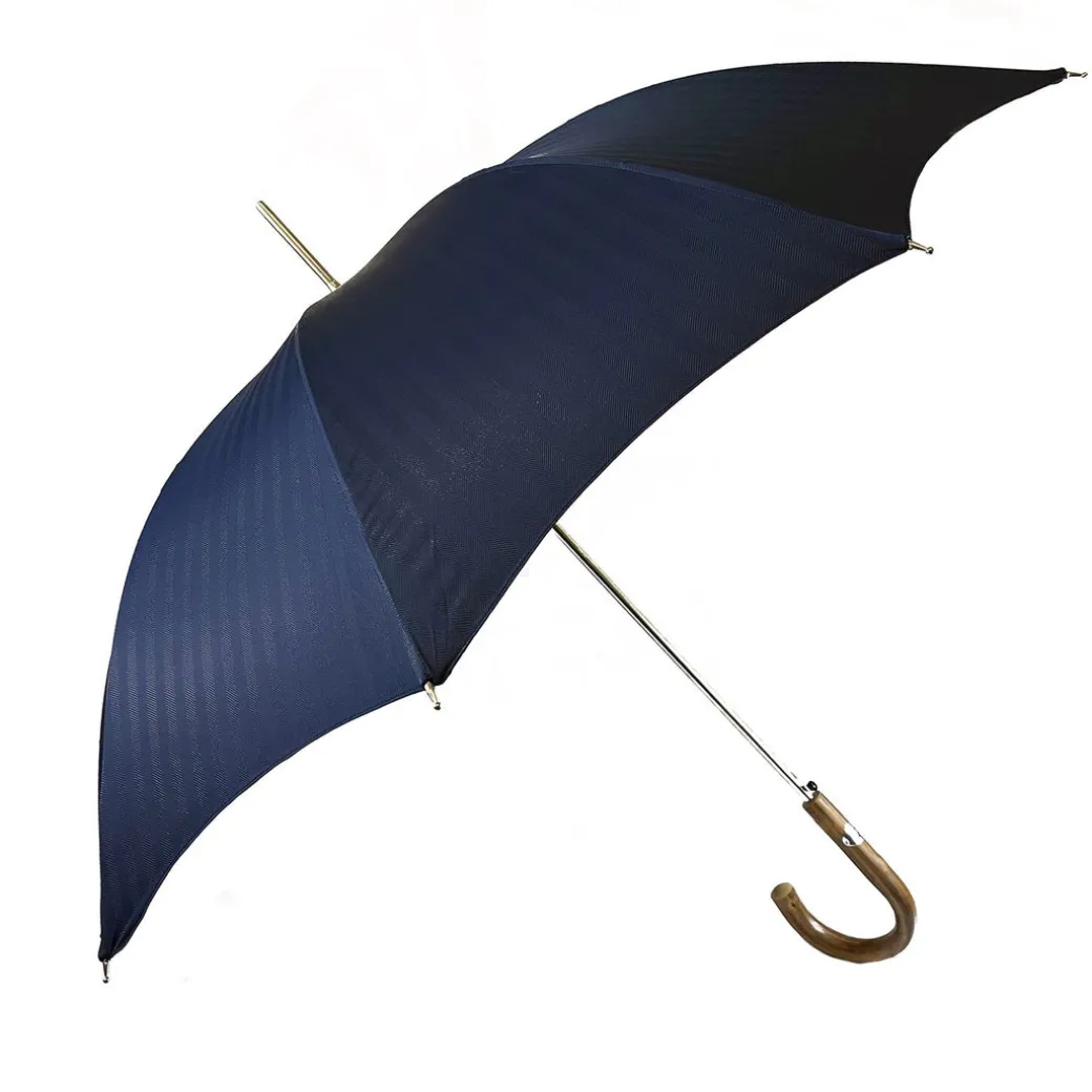 Elegante ombrello da uomo Blu navy