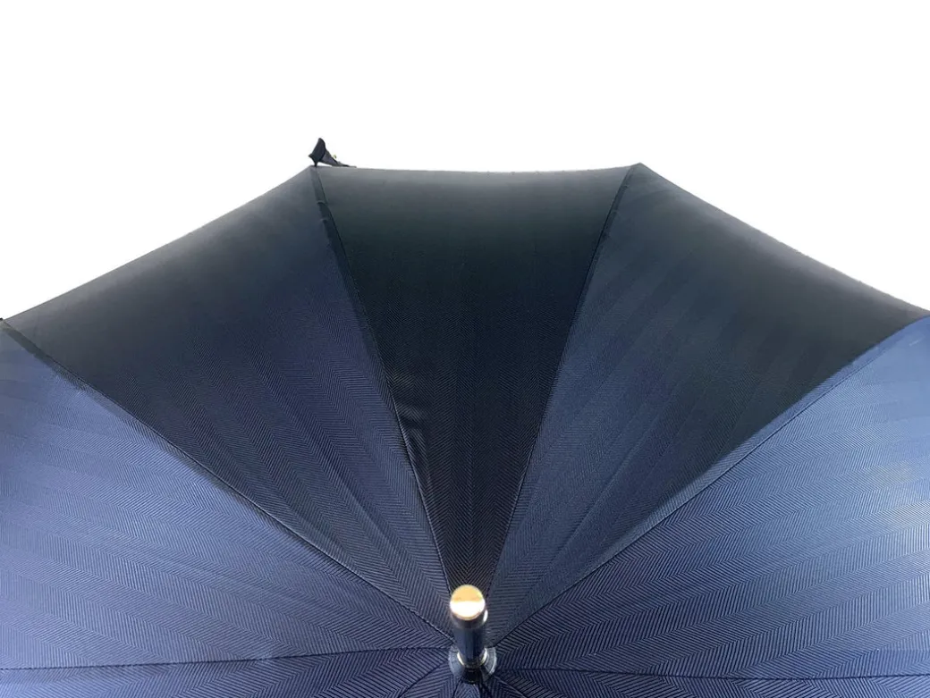 Elegante ombrello da uomo Blu navy