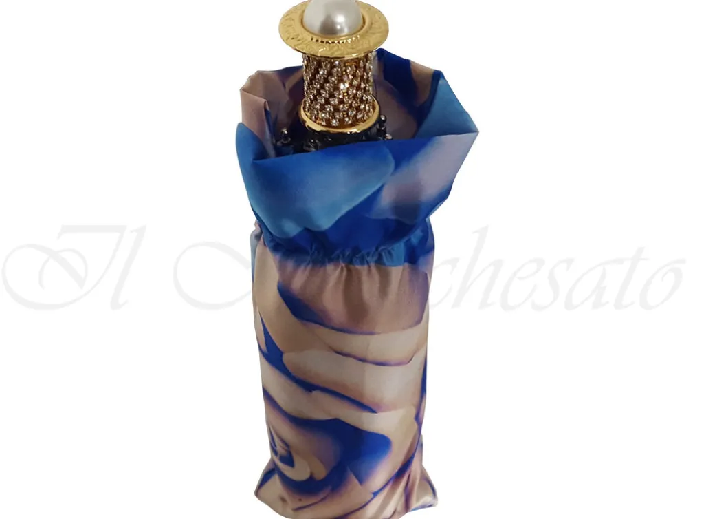 Elegante ombrello pieghevole da donna