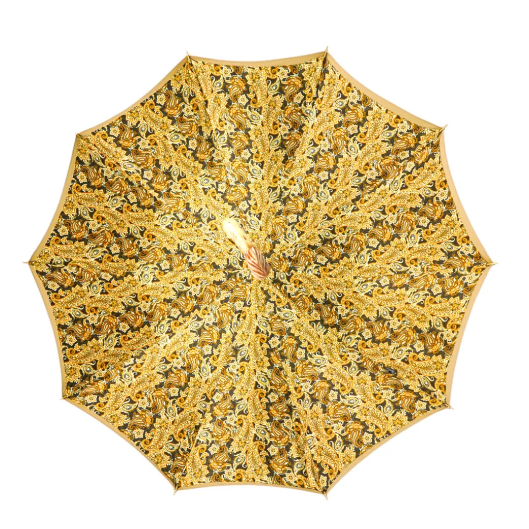 Equestrian Elegance: Luxury Handcrafted Men's Umbrella with Horse Hand