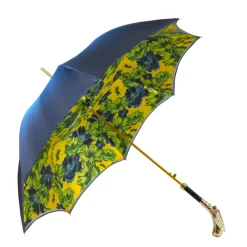 Exclusive Italian Artisan Umbrella with Exquisite Hand-Painted Dragonf