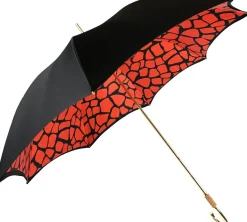 Fantasia giraffa nera e rossa interno