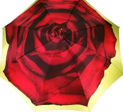 Fantastico ombrello rosa rossa