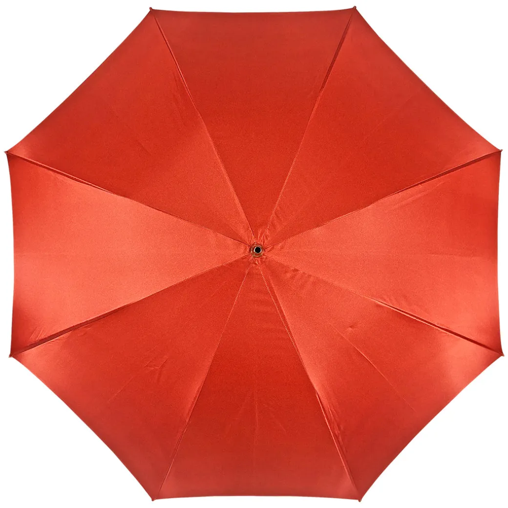 Fantastico ombrello rosso con stile egiziano
