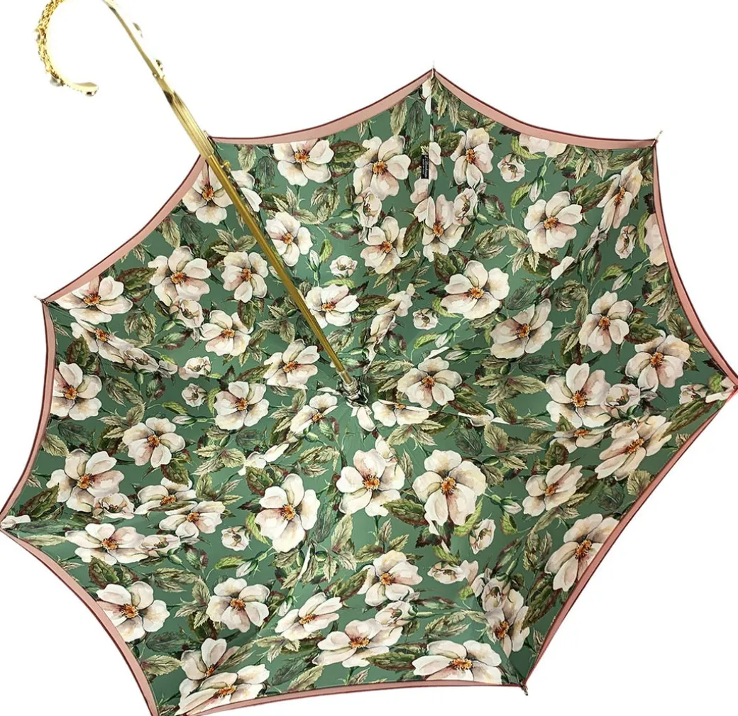 Fine ed elegante ombrello fiorato